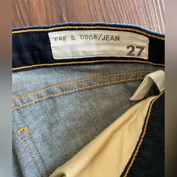 Rag & Bone Mid-rise Skinny Blue Jeans. Size 27 - Picture 9 of 10